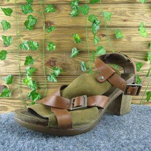 Dansko Dominique Women Gladiator Sandal‎ Shoes Size 41 Medium Brown Leather